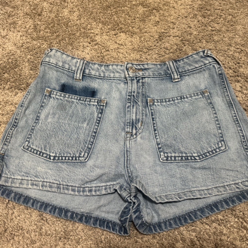 Free People Jean Shorts